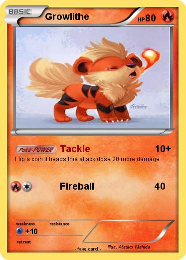 Pokemon Growlithe