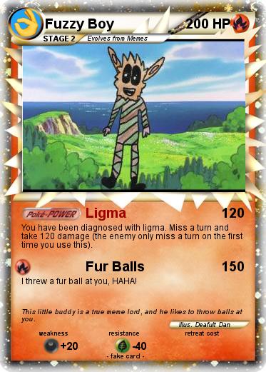 Pokemon Fuzzy Boy