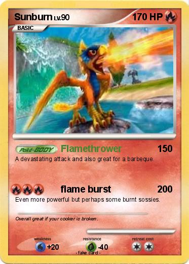 Pokemon Sunburn