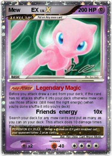 Pokemon Mew       EX