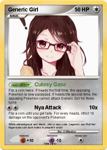 Pokemon Generic Girl