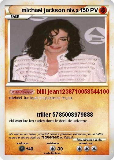 Pokemon michael jackson niv.x