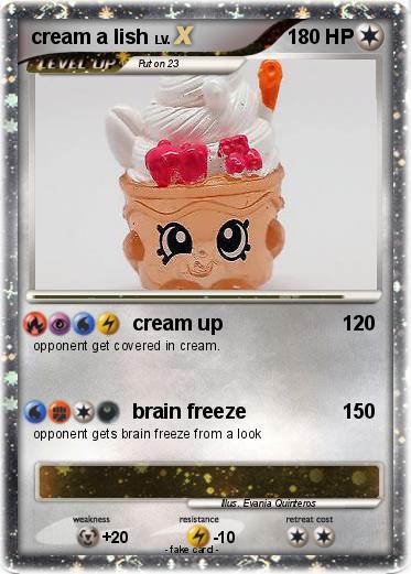 Pokemon cream a lish