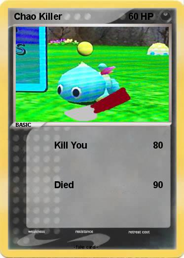 Pokemon Chao Killer
