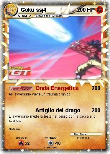 Pokemon Goku ssj4