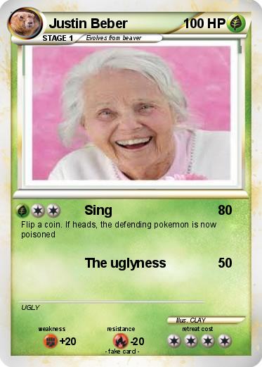 Pokemon Justin Beber
