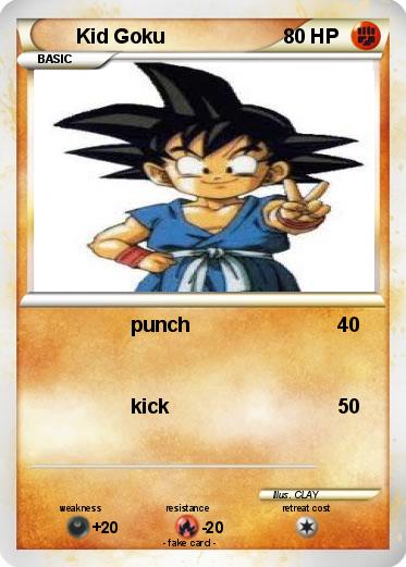 Pokemon Kid Goku