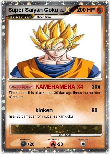 Pokemon Super Saiyan Goku