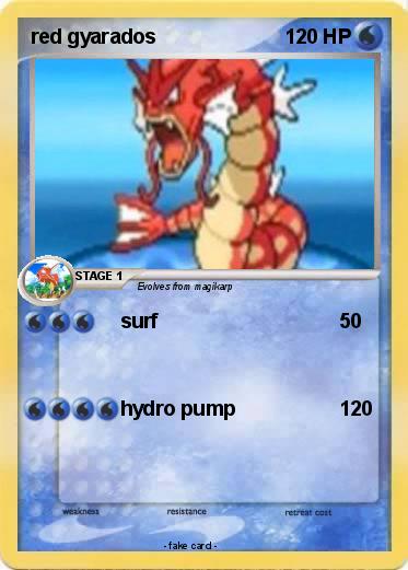Pokemon red gyarados