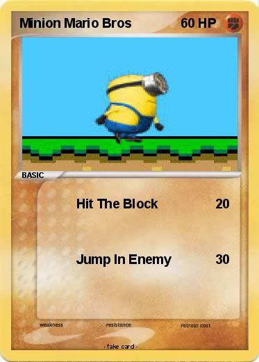 Pokemon Minion Mario Bros