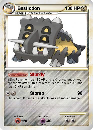 Pokemon Bastiodon