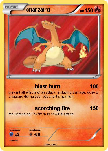 Pokemon charzaird