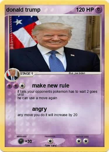 Pokemon donald trump