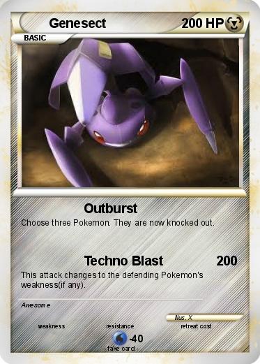 Pokemon Genesect