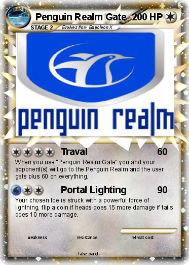 Pokemon Penguin Realm Gate