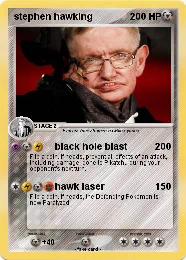 Pokemon stephen hawking