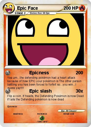 Pokemon Epic Face