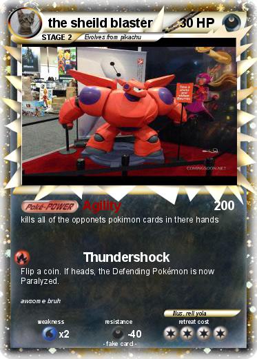 Pokemon the sheild blaster