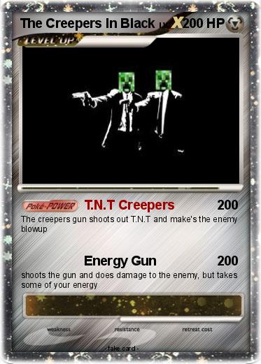 Pokemon The Creepers In Black