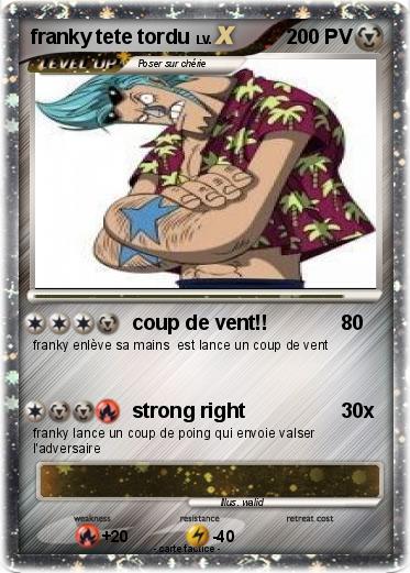 Pokemon franky tete tordu