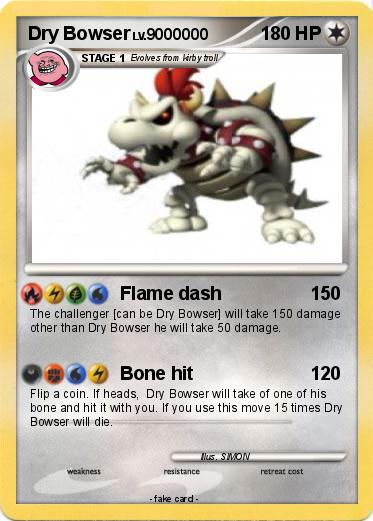 Pokemon Dry Bowser