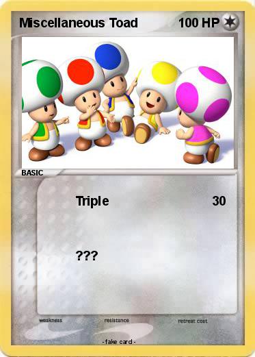 Pokemon Miscellaneous Toad