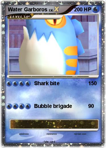 Pokemon Water Garboros