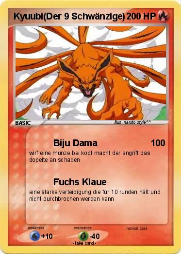 Pokemon Kyuubi(Der 9 Schwänzige)