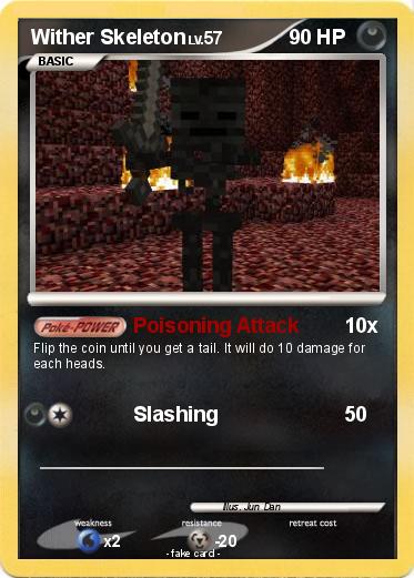 Pokemon Wither Skeleton