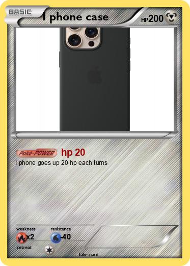 Pokemon I phone case