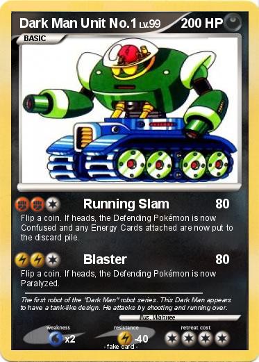 Pokemon Dark Man Unit No.1
