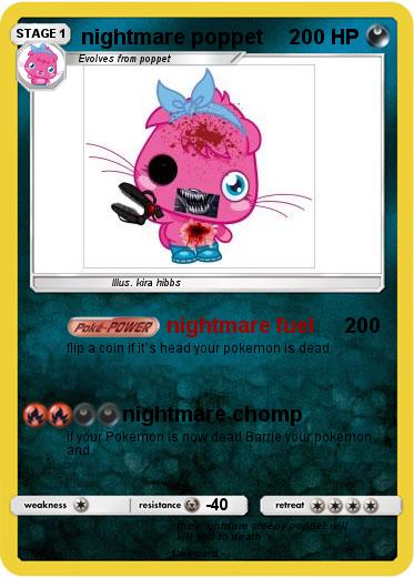 Pokemon nightmare poppet