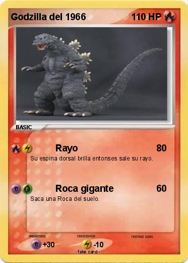 Pokemon Godzilla del 1966