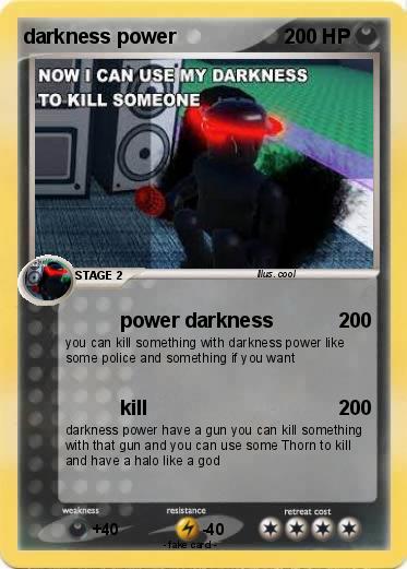 Pokemon darkness power