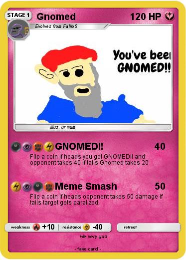 Pokemon Gnomed