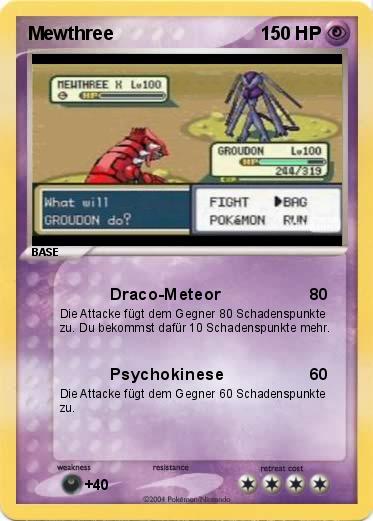 Pokemon Mewthree