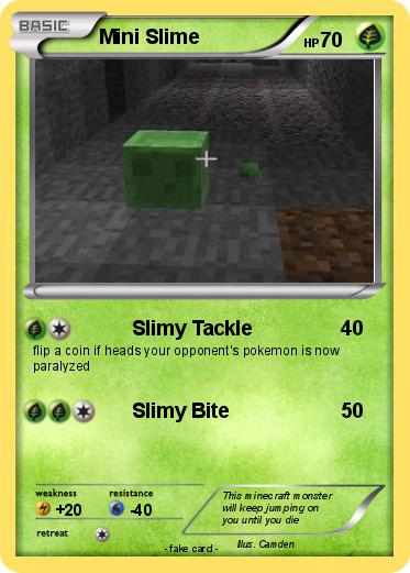 Pokemon Mini Slime