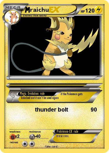 Pokemon raichu