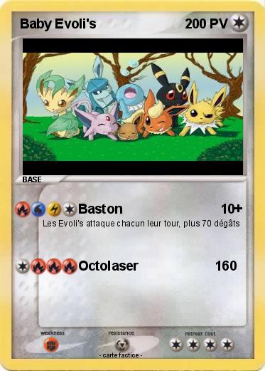 Pokemon Baby Evoli's