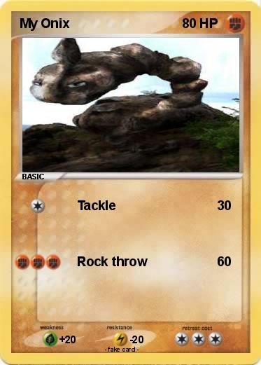 Pokemon My Onix