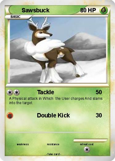 Pokemon Sawsbuck