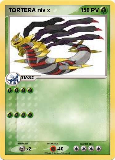 Pokemon TORTERA niv x