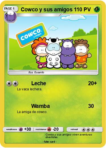 Pokemon Cowco y sus amigos