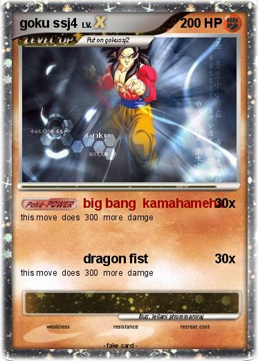 Pokemon goku ssj4