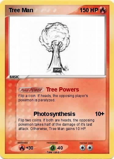 Pokemon Tree Man
