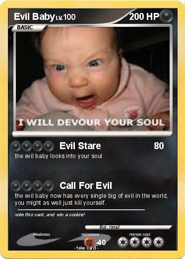 Pokemon Evil Baby