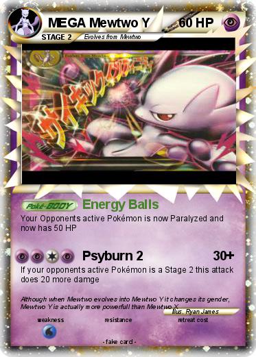 Pokemon MEGA Mewtwo Y