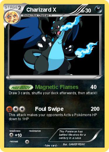 Pokemon Charizard X