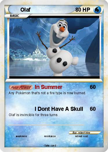 Pokemon Olaf