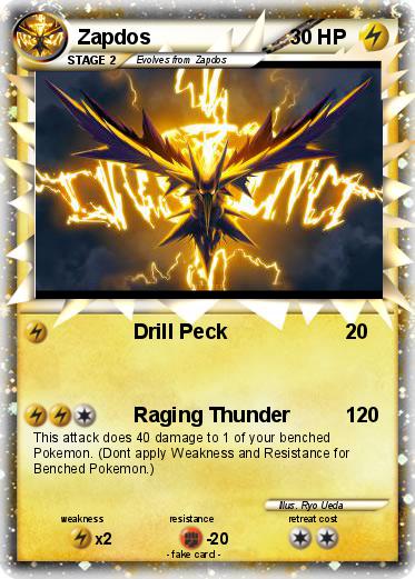 Pokemon Zapdos